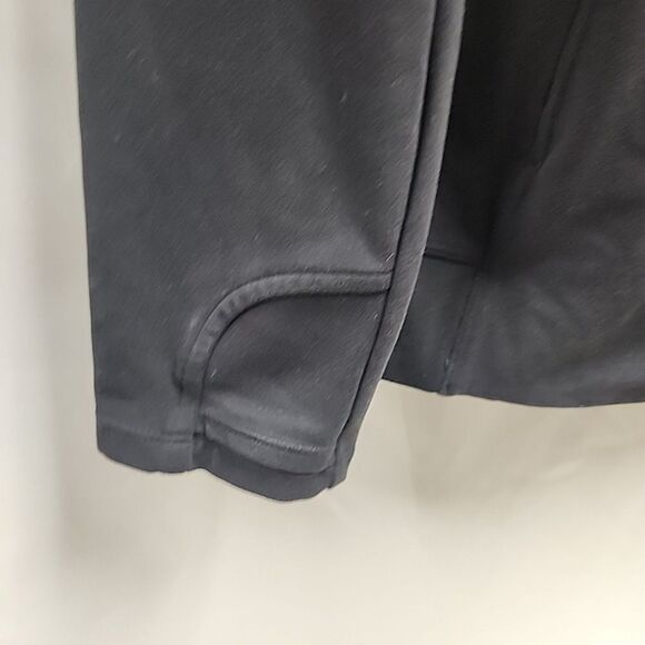 Athleta Blissout Black Jacket Thumbs Holes Wicking Full Asymmetric Zip Womens S - Picture 5 of 14
